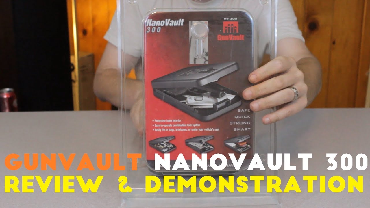 GunVault NanoVault NV300 - Unboxing, Review, and Demonstration