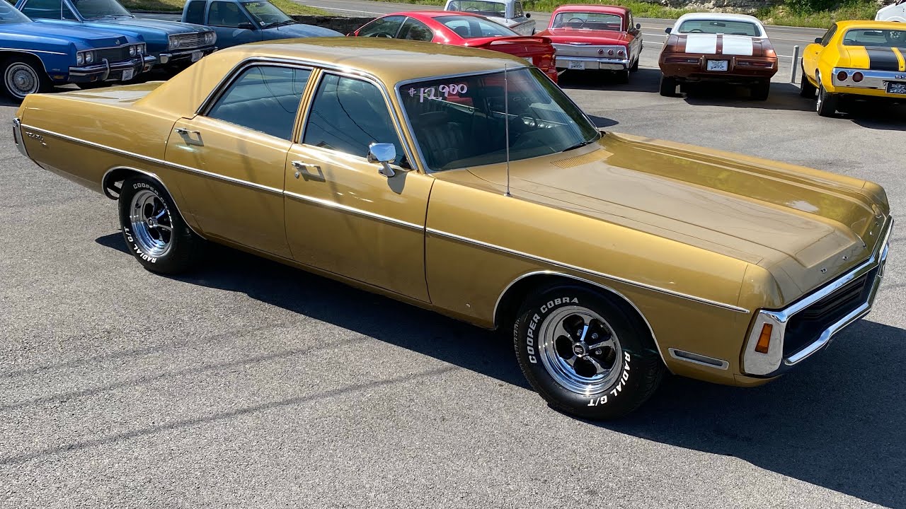 Test Drive 1971 Dodge Polara 4-Door Sedan SOLD $12,900 Maple Motors #1992-1