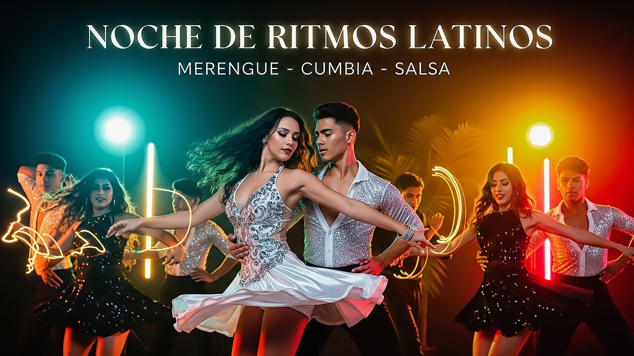 Noche de Ritmos Latinos 2025 – Merengue, Cumbia y Salsa | Mix para Encender la Fiesta 💃