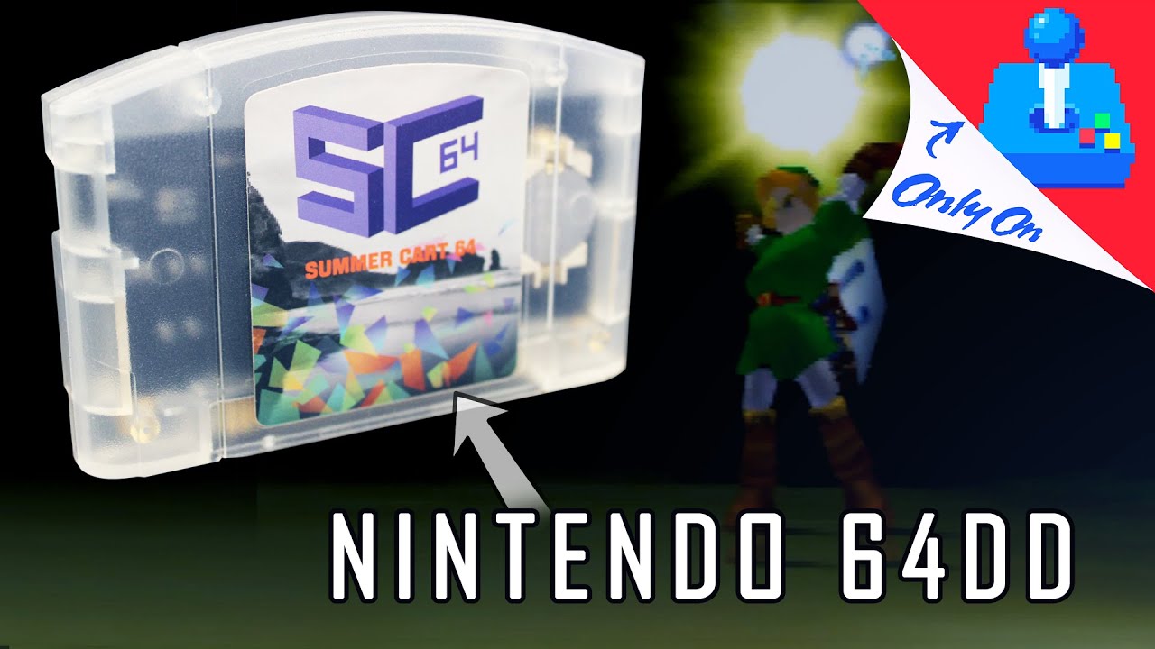 N64 & 64DD Flash Cart: The SummerCart 64 (IT'S GOOD & ONLY $50)