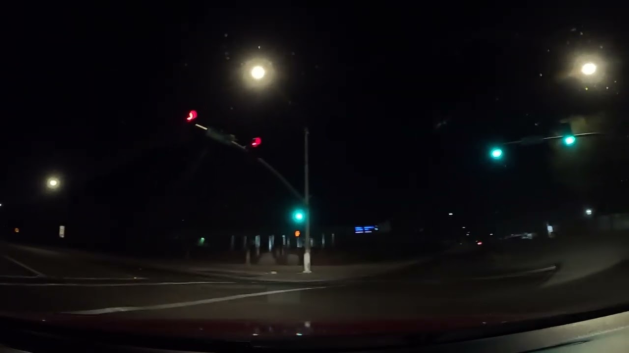 Night driving video 105