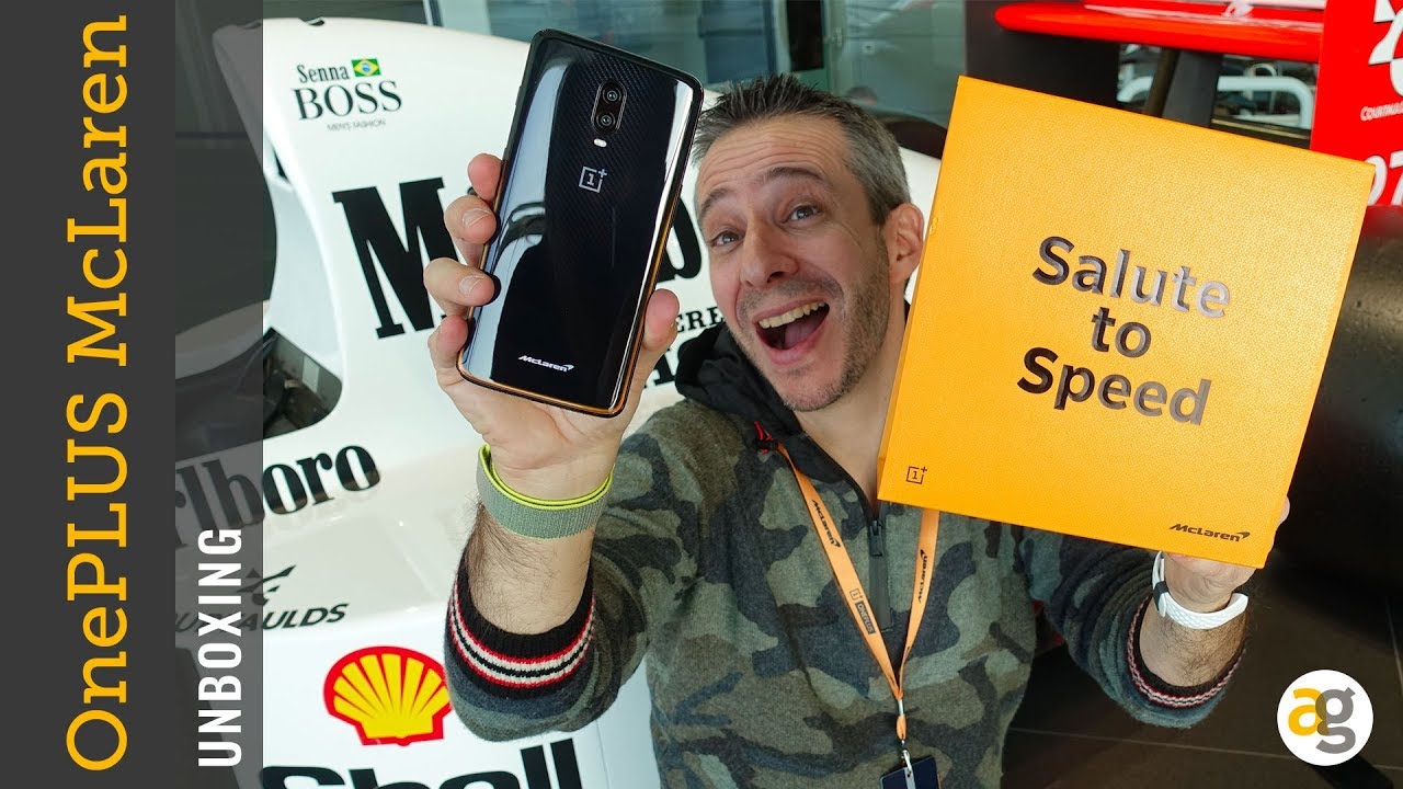 Unboxing ONEPLUS 6t McLaren e TOUR TECHNOLOGY CENTRE