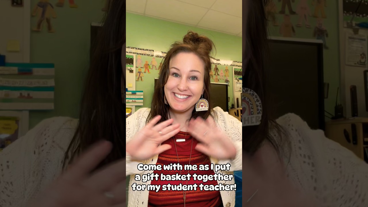 #studentteacher #mentorteacher #kindergartenteachers #teachergram🍎 #thriftedfind #thriftedbaskets