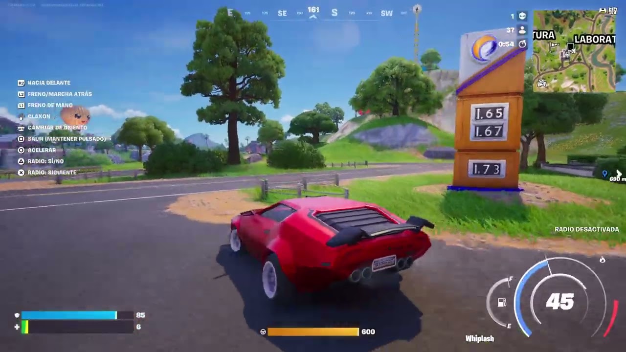 Fortnite en solitario me he quedado en el puesto 8º