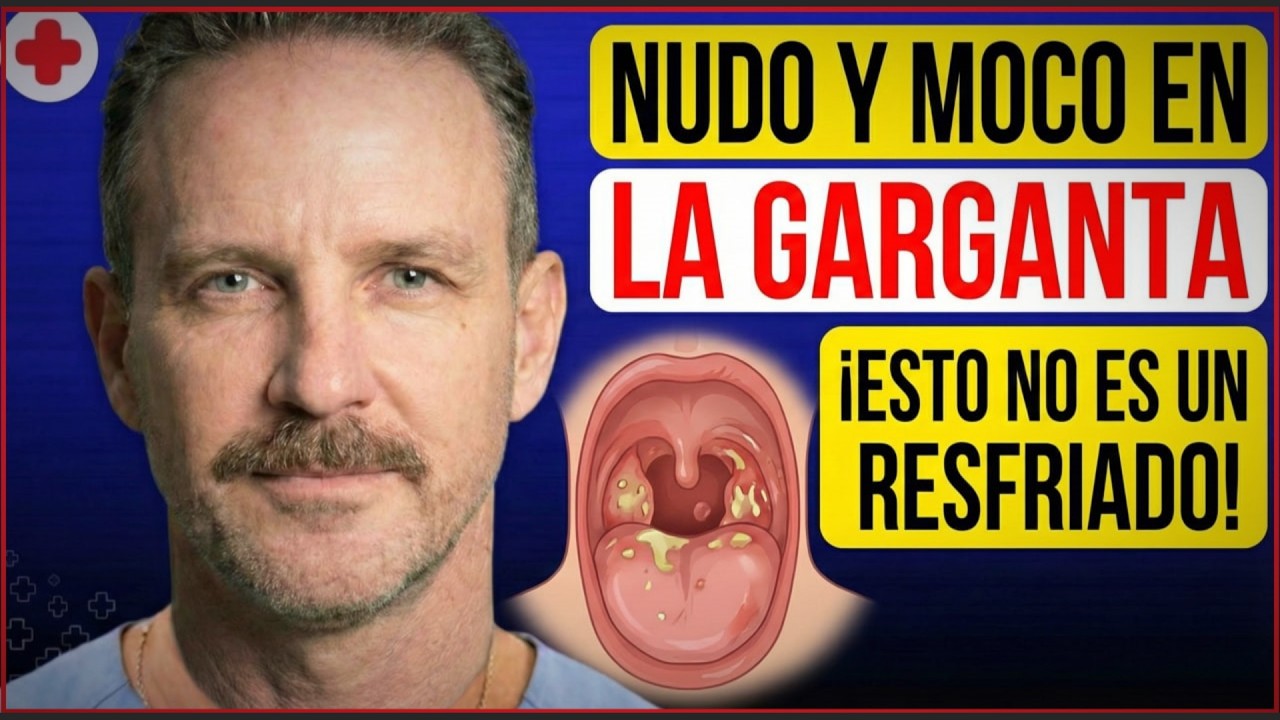 LUM Y MOCO EN LA GARGANTA ¡Esto NO es un resfriado! Dr. Pepe Bandera