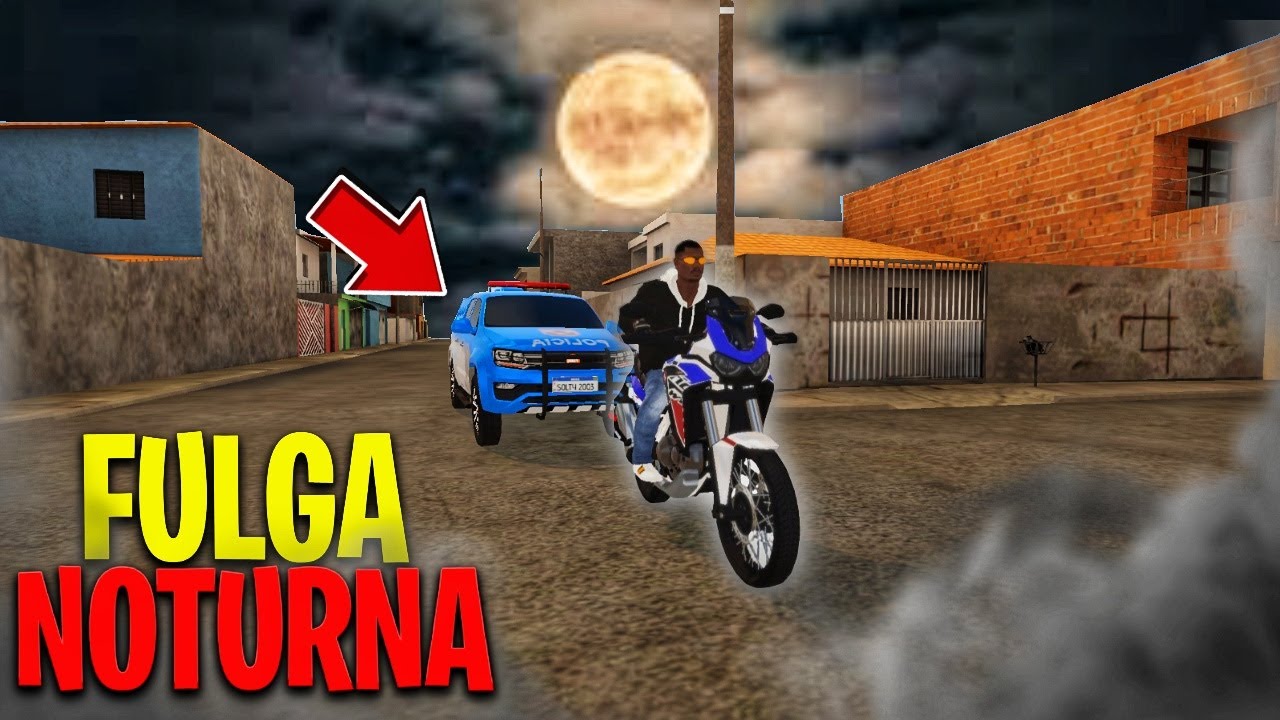 FUGA NOTURNA INSANA com a África Twin 😱🔥 [ELITE AUTO BRASI]