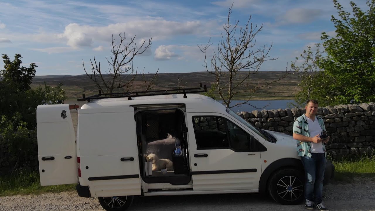 Stealth Micro Camper in the Yorkshire Dales with 4K Drone