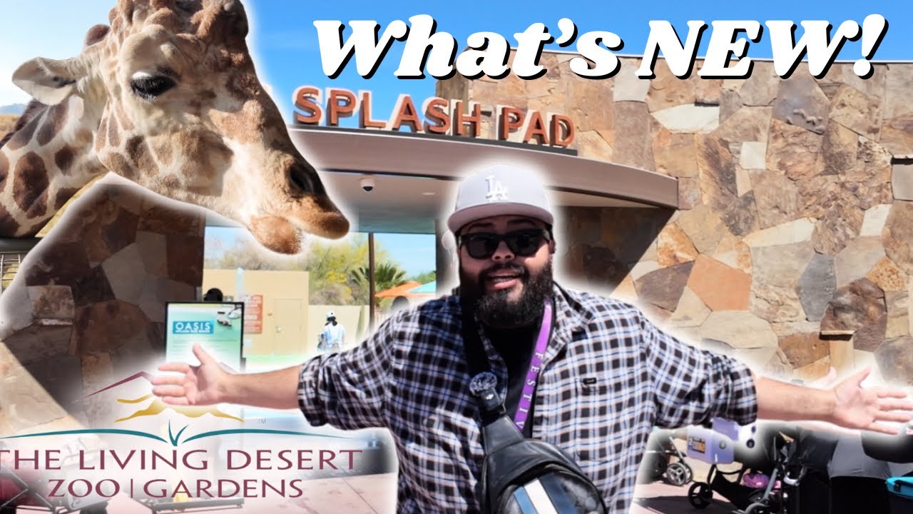NOW OPEN! Oasis Splash Pad at The Living Desert Zoo & Gardens - What&rsquo;s New 2025 in Palm Springs