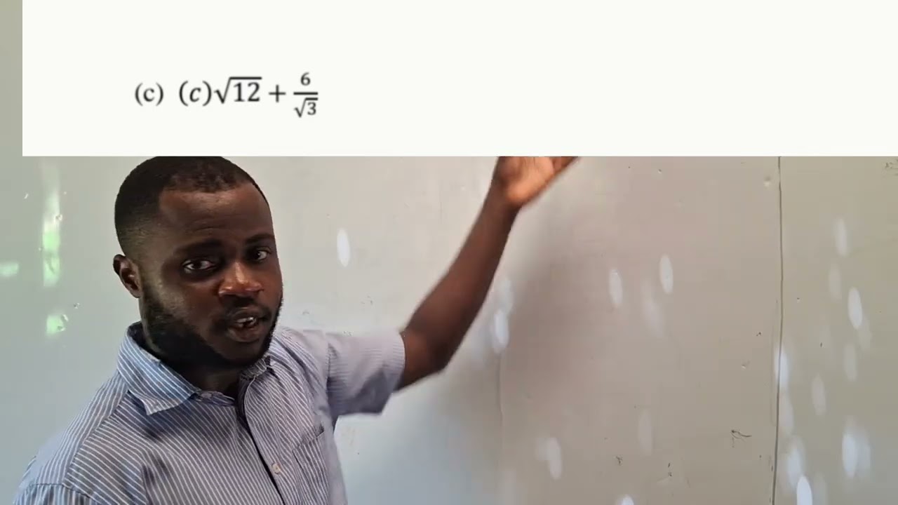 Surds Part 3: Simplifying and Rationalizing Surd