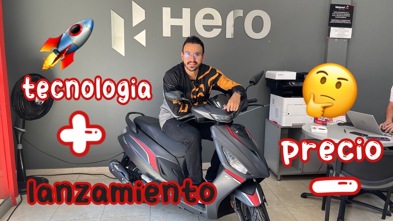 ❌NUEVOS LANZAMIENTOS DE HERO 🚨 LA AUTOMÁTICA CON LA TEGNOLOGIA DEL MERCADO 😱 DAHS 125 🥵
