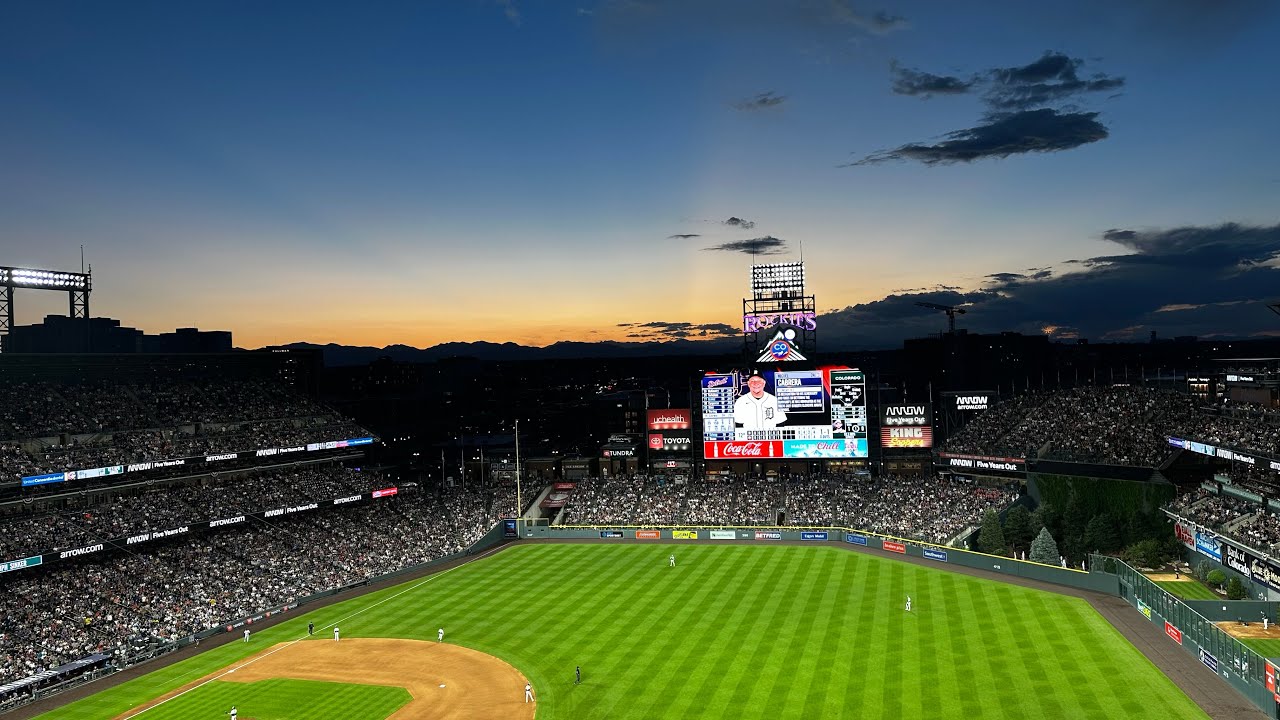 Fireworks show FULL July 1st, Coors Field