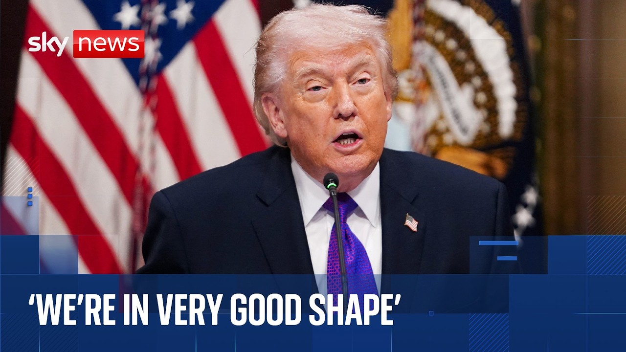 President Trump hosts roundtable after US submarine sinks Iranian warship