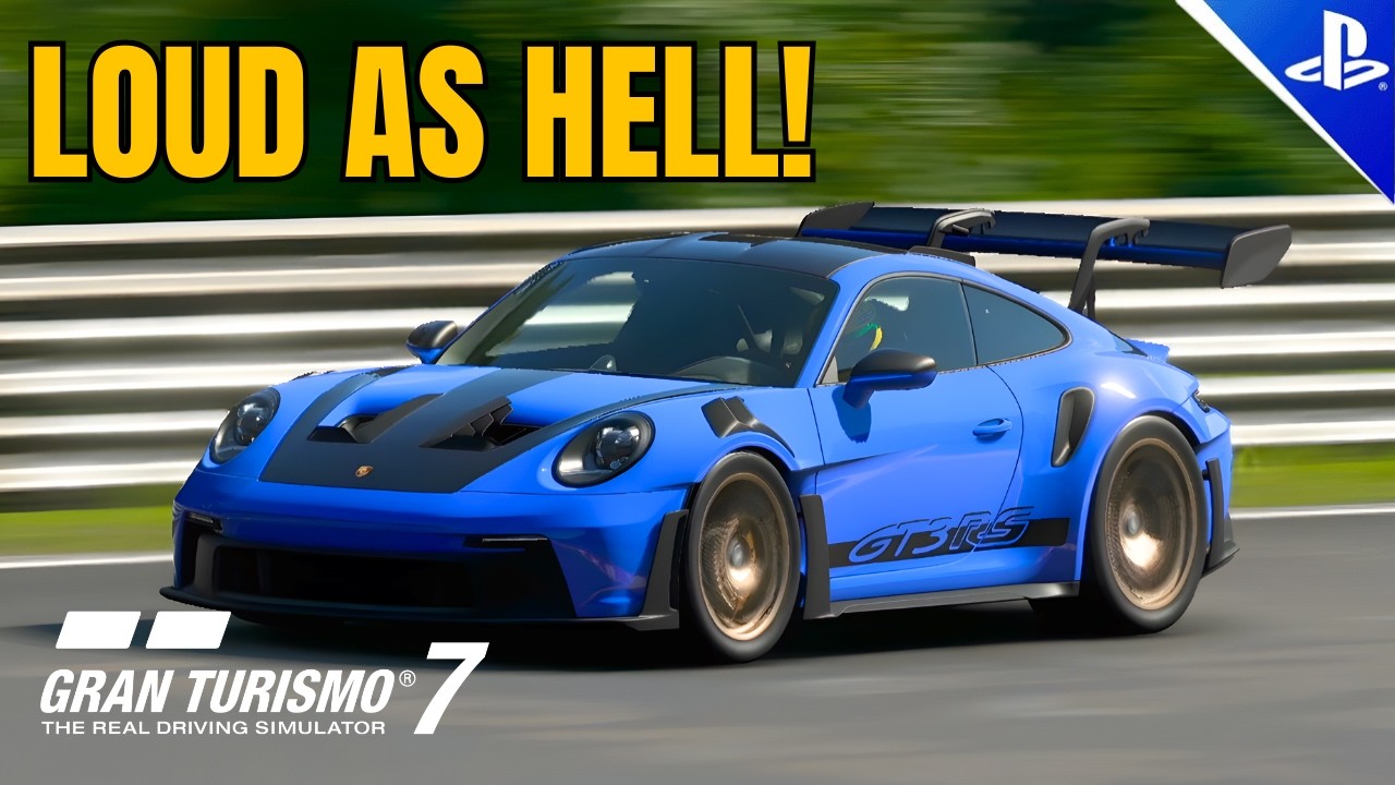 SAVAGE FLAT-6! Porsche 911 GT3 RS Pure Exhaust | GT7 (No Commentary)