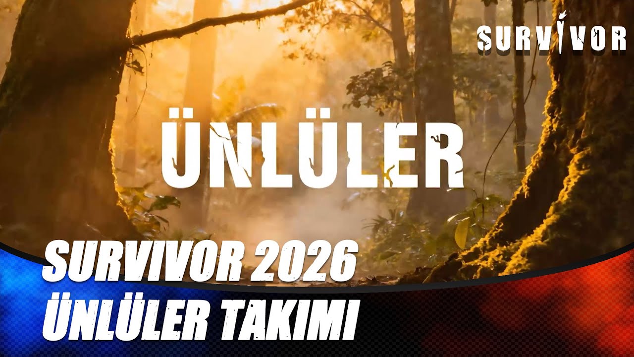 Survivor 2026 &Uuml;nl&uuml;ler Takımı🔥 Survivor Yeni Sezonuyla 1 Ocak Perşembe TV8'de! | Survivor 2026