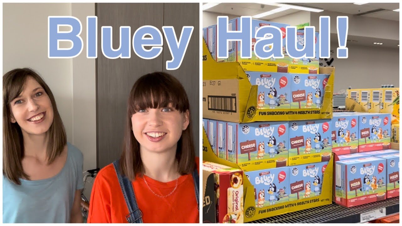 Bluey Haul - In Search for Bluey Food | London Roses
