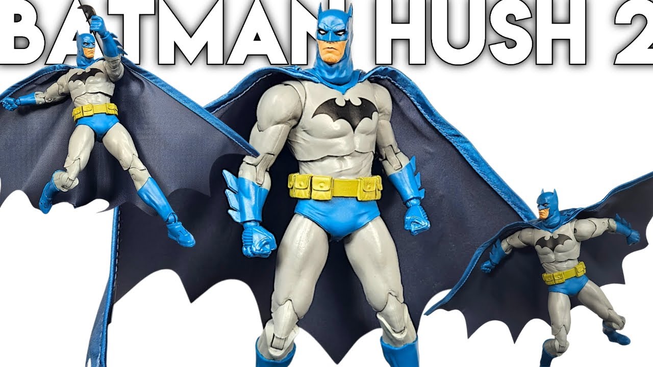 MCFARLANE TOYS DC Multiverse BATMAN HUSH 2 Action Figure Review 
