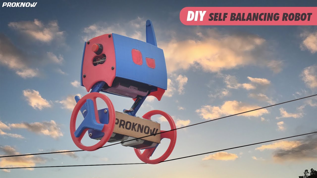 Making a ESP32 Self Balancing Robot - Control it with your Phone!