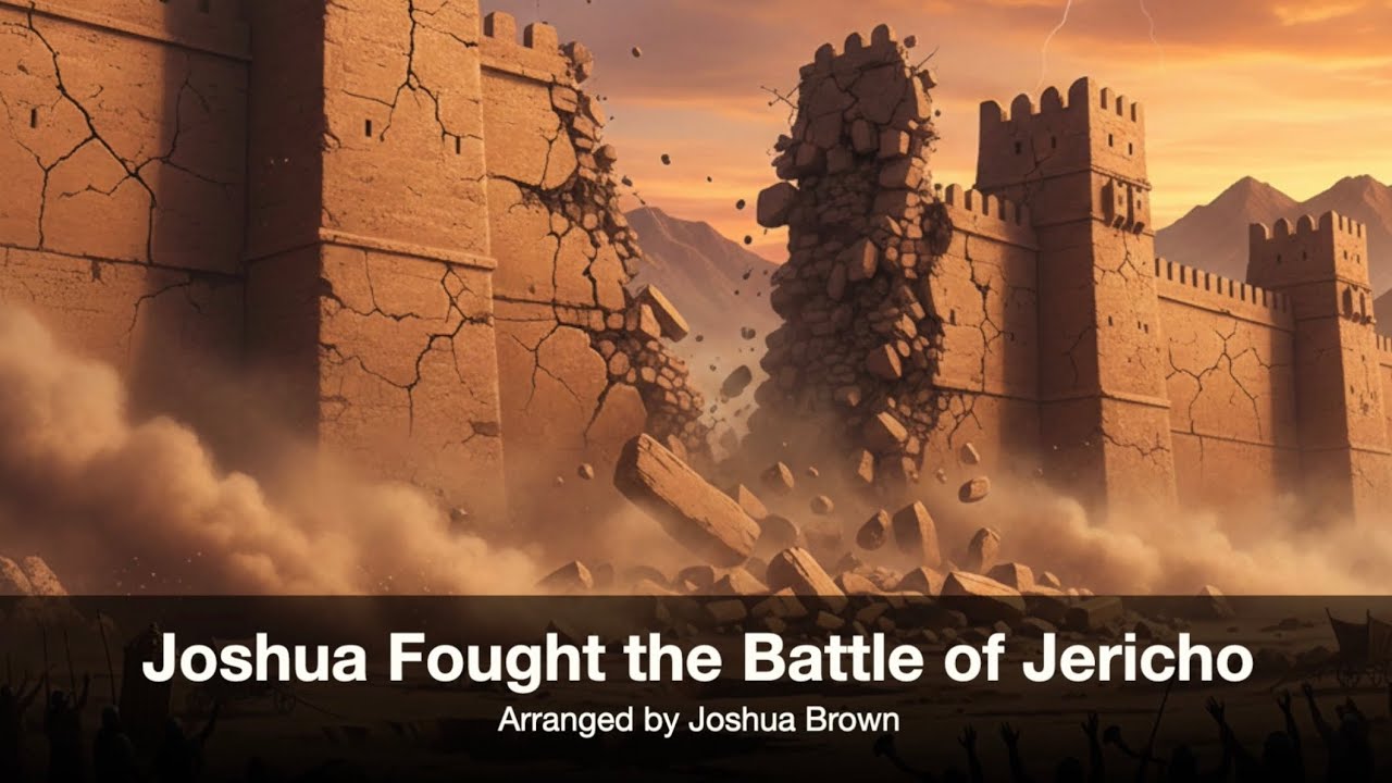 Joshua Fought the Battle of Jericho (One-Man Trombone Sextet)