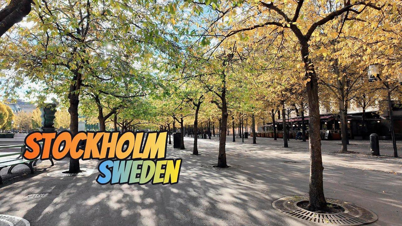 Stockholm Sweden 2025 4k walking tour