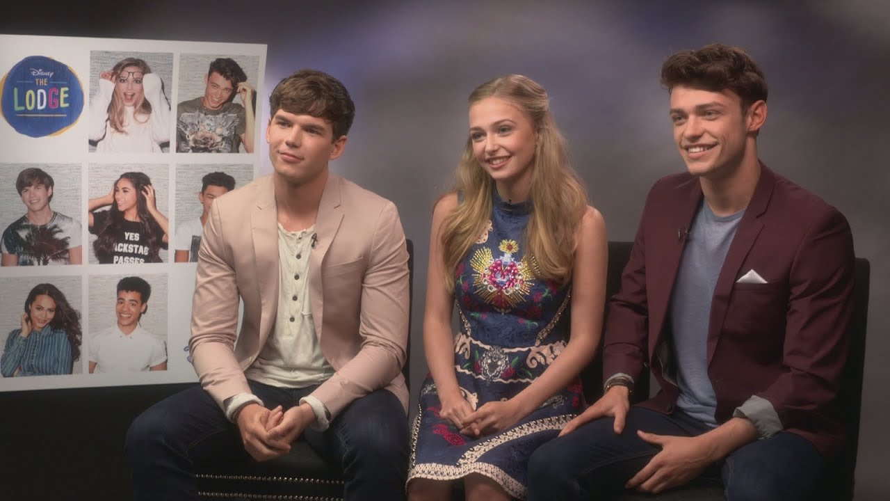 The Lodge: Thomas Doherty, Sophie Simnett & Luke Newton on being Disney's newest stars