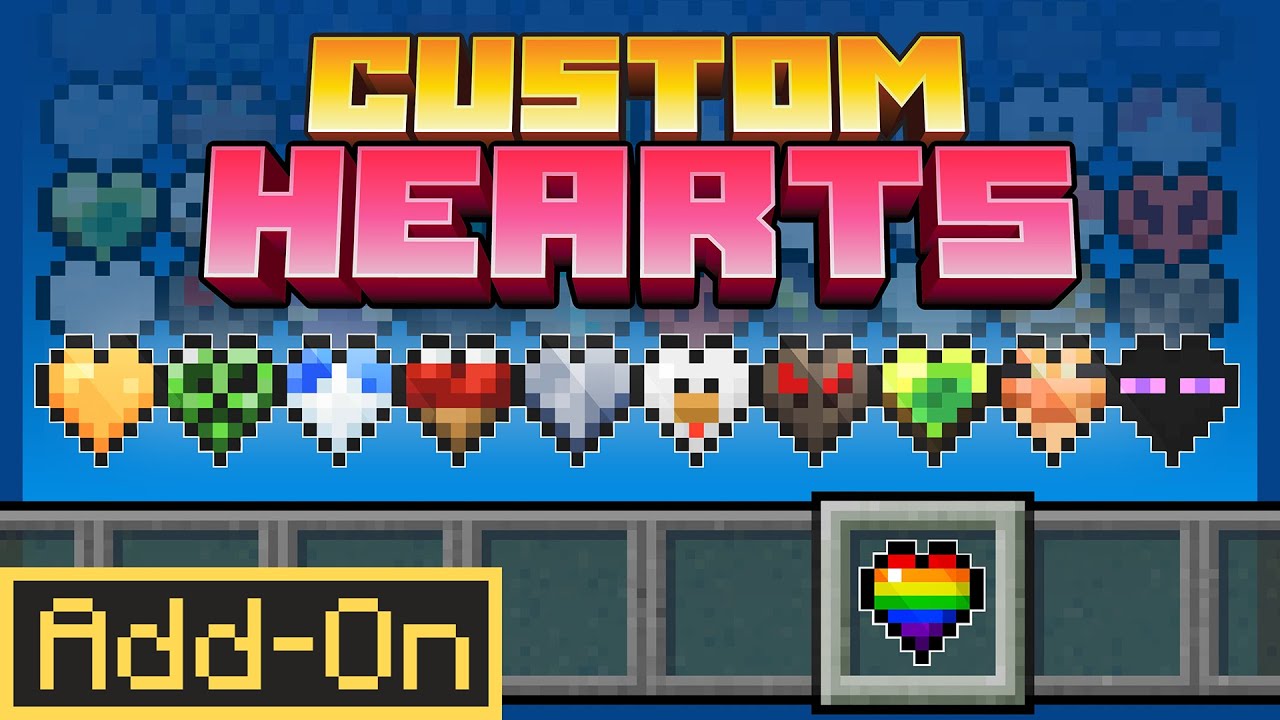 Custom Hearts Add-on - OFFICIAL TRAILER | Minecraft Marketplace