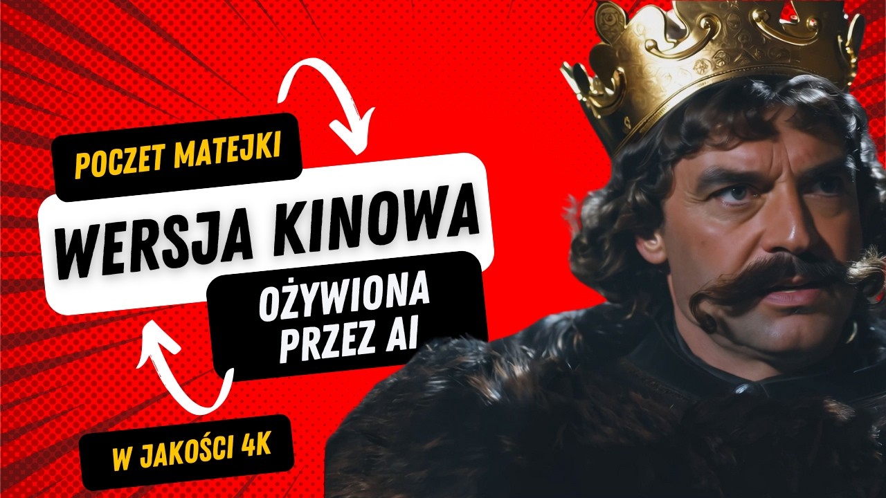 Sztuczna inteligencja ożywia poczet Matejki - NOWA KINOWA WERSJA 4K! #sztucznainteligencja #ai