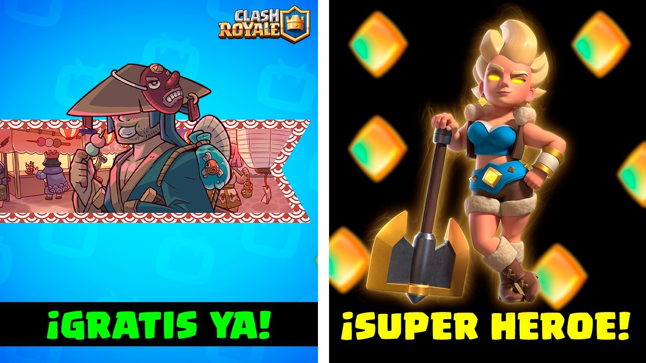 VALQUIRIA H&Eacute;ROE ✨ + BANNER GRATIS 🎁 | noticias clash royale season 86