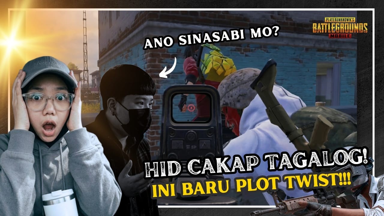 Hid Tau Bahasa Tagalog!! Unexpected Tagalog in PUBG!! | PUBG Malaysia