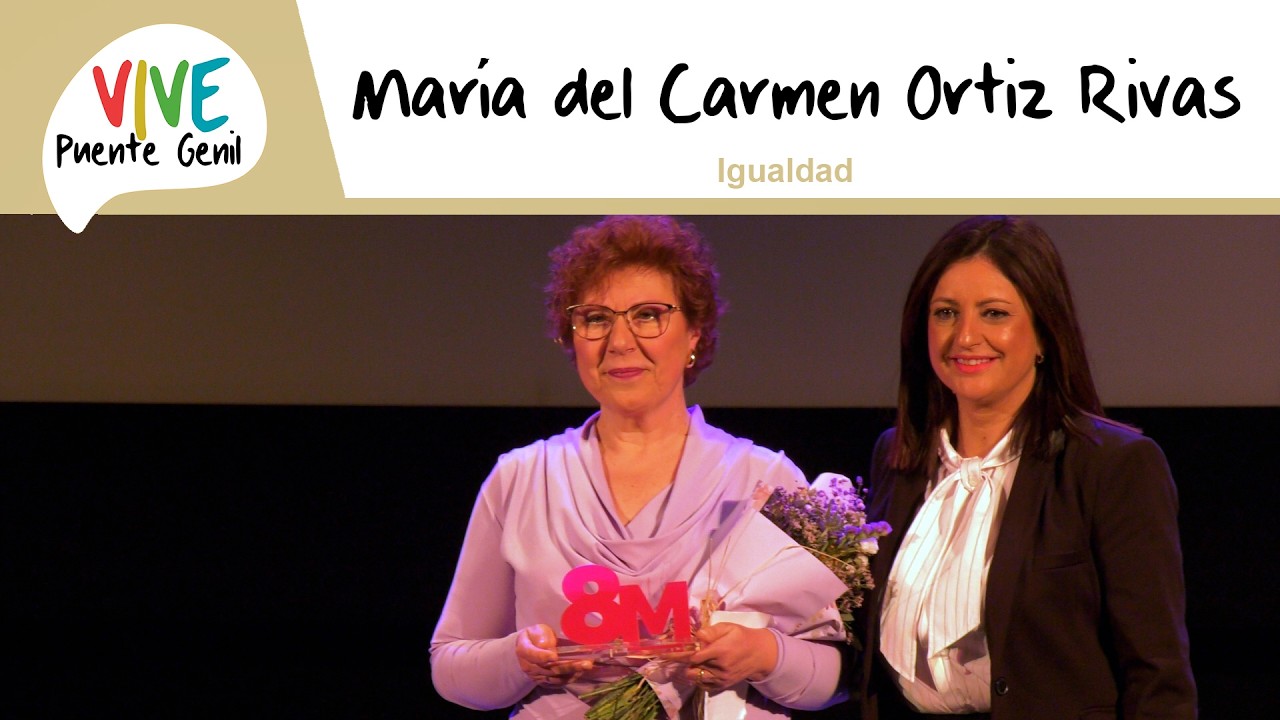 Mª Carmen Ortiz Rivas - Reconocimiento Día de las Mujeres 2026