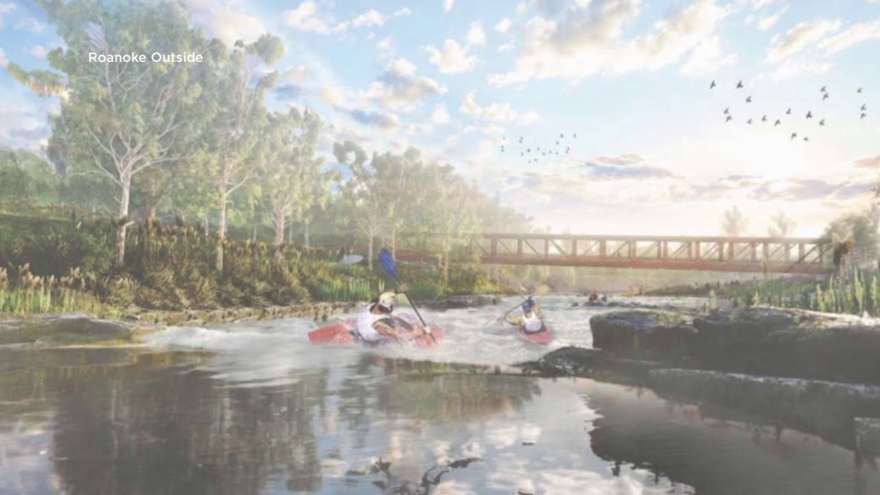 Roanoke officials working on In-River Kayak Park