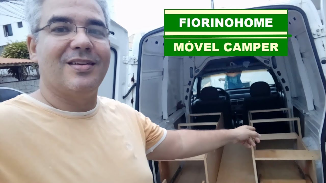 FIORINO HOME - COMO CONFECCIONAMOS UM MÓVEL CAMPER -  Parte 1