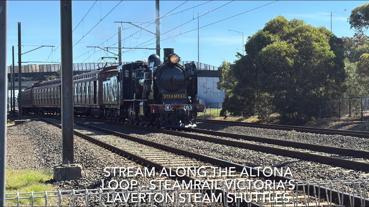 Steam Along The Altona Loop - Steamrail Victoria&rsquo;s Laverton Steam Shuttles