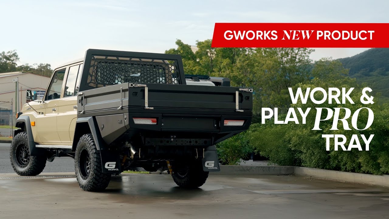 Introducing the GWorks Work and Play Pro Series - The Ultimate No-Drill Platform!