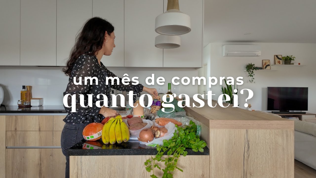 Quanto Gasto no Supermercado? 💸 + Ementa Mensal com Refeições Simples e Deliciosas!