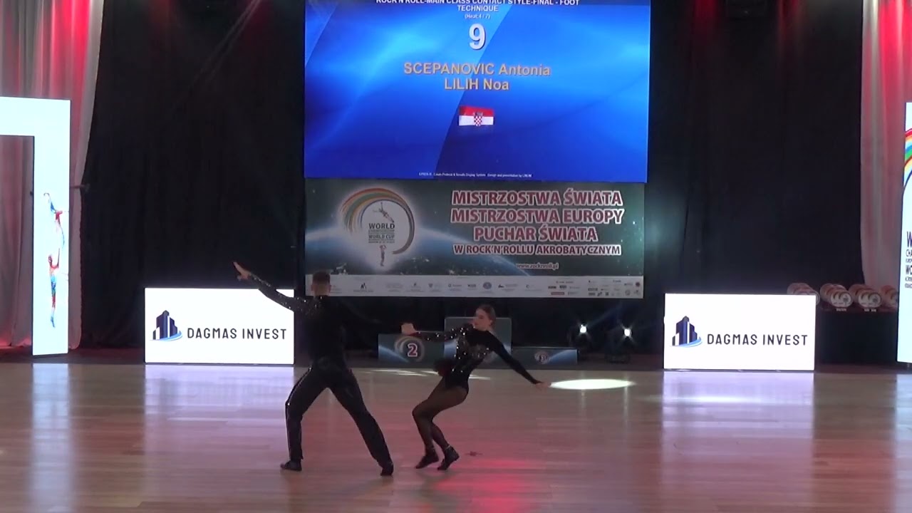 MCCS FW, CRO - SCEPANOVIC Antonia - LILIH Noa, 2. Place  [www.rokenrol.cz]