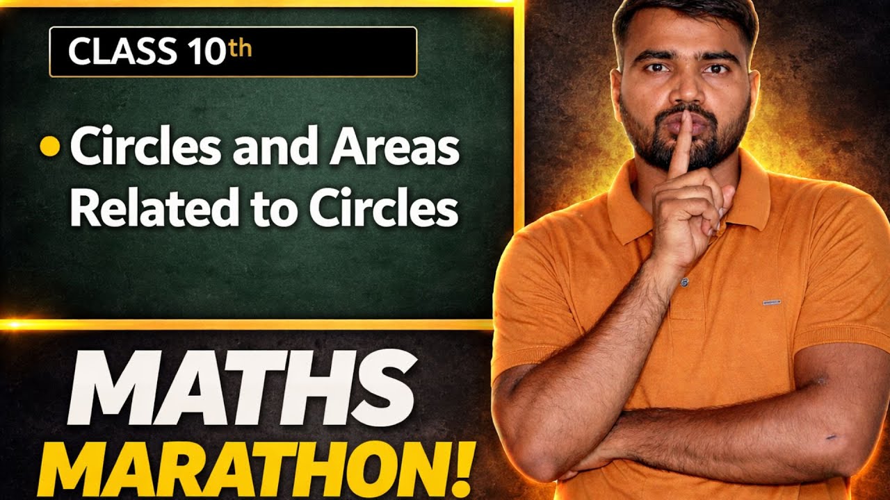 Circles & Areas Related to Circles 🔥 | Most Important Questions | Class 10 Board 2026 | By Kumar Si