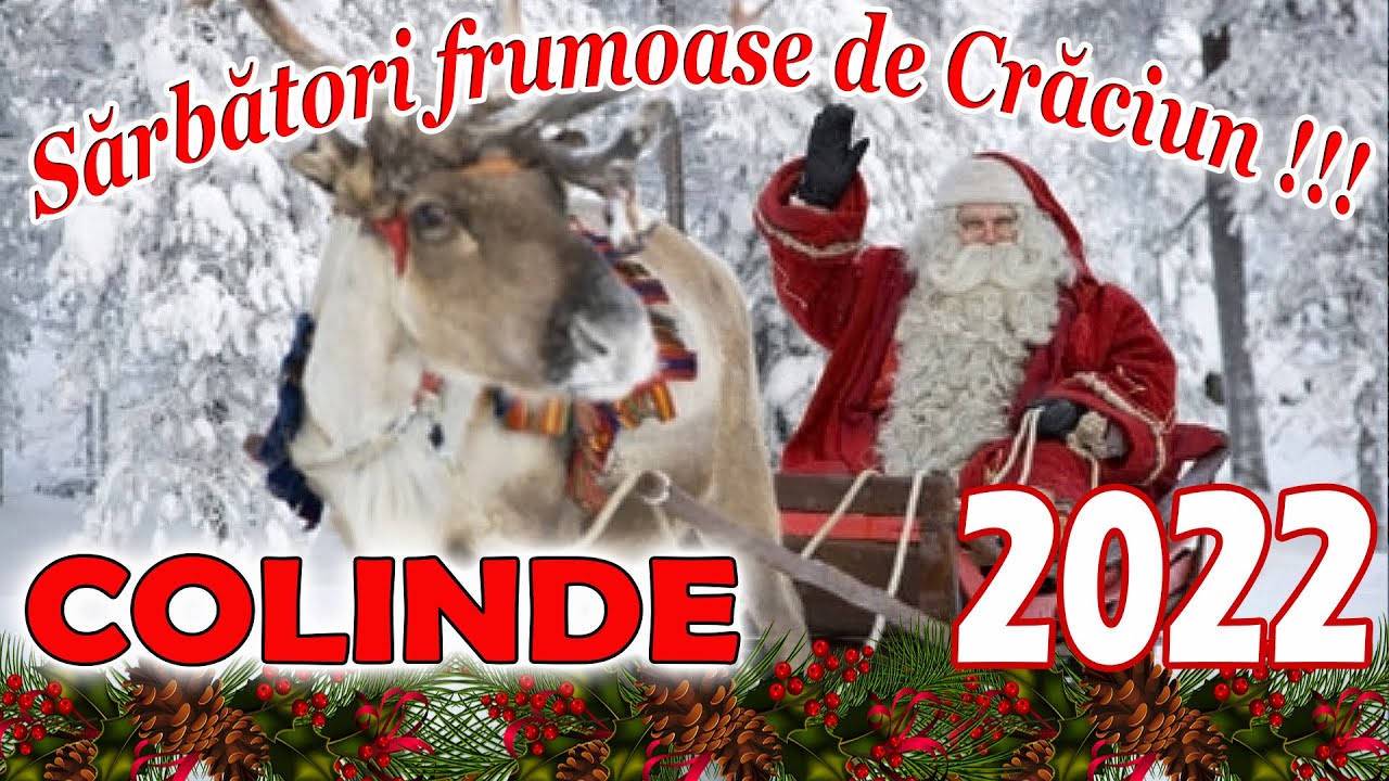 ❄️ Sara mandra de Craciun 🎅🎄⛄ Colaj colinde traditionale din Maramures 🔔