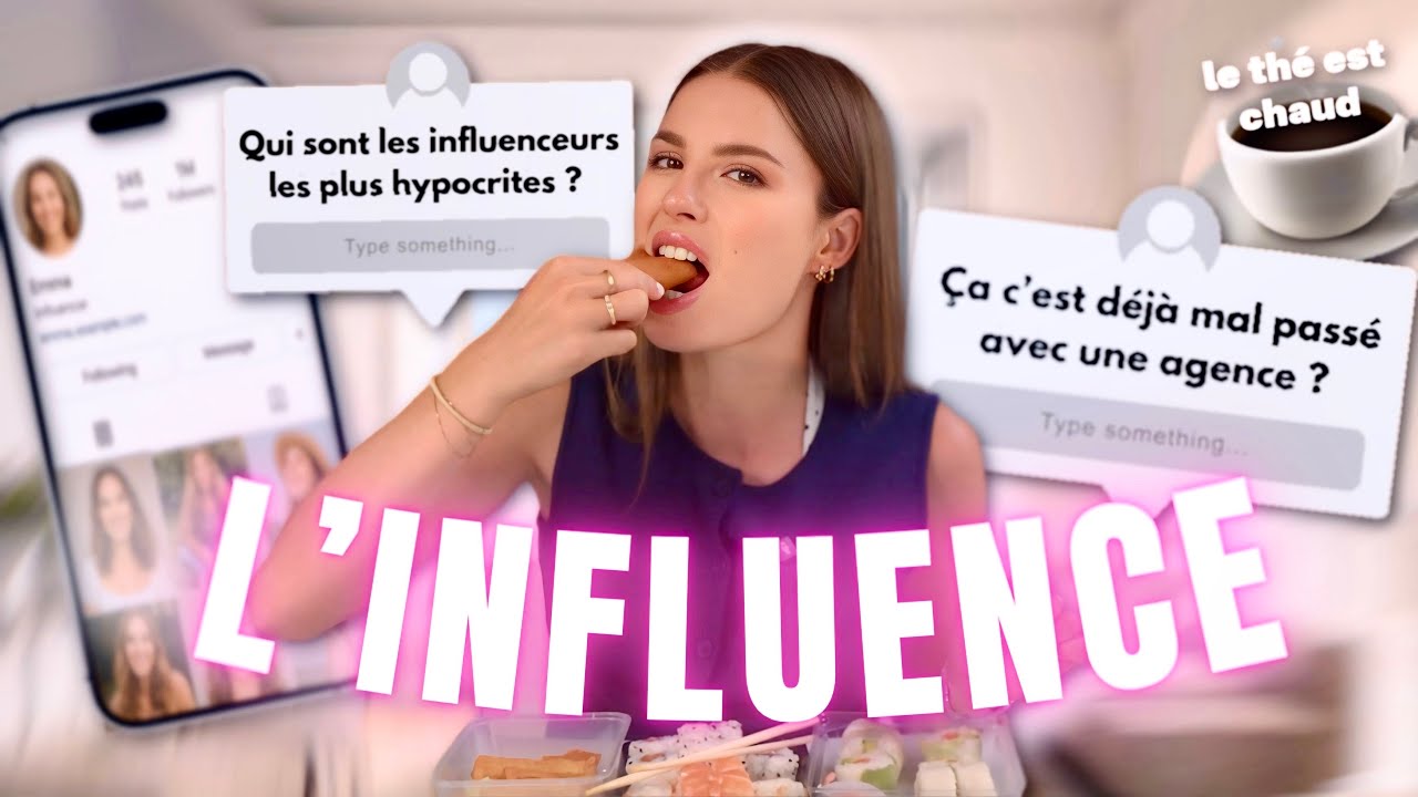 MON AVIS SUR LES INFLUENCEURS (je r&eacute;ponds o&ugrave; je mange du wasabi)