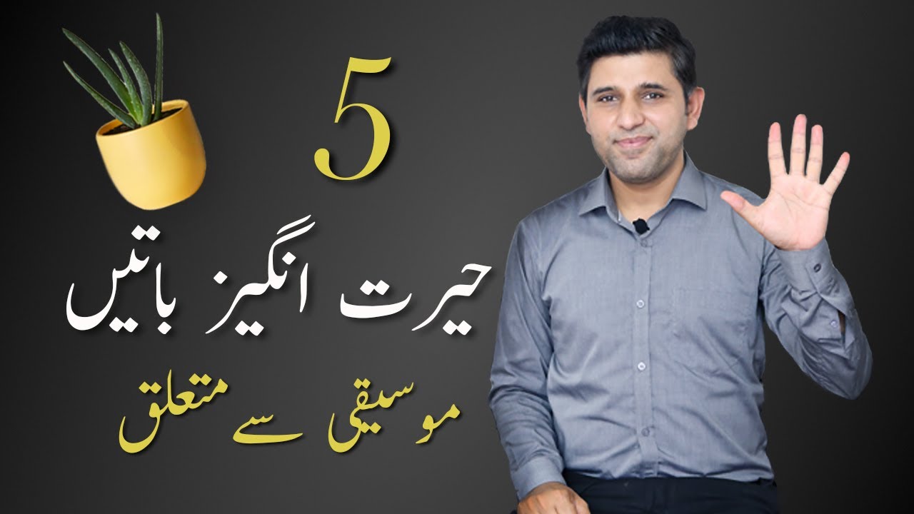 5 Amazing Facts About Music | Facts about Music Urdu Hindi