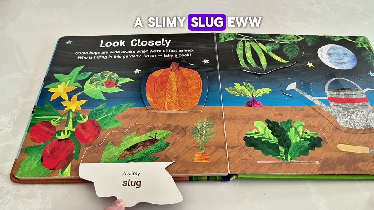 The Very Hungry Caterpillars Big Bug Hunt (Read aloud) | Read Along With Millie's Mummy 