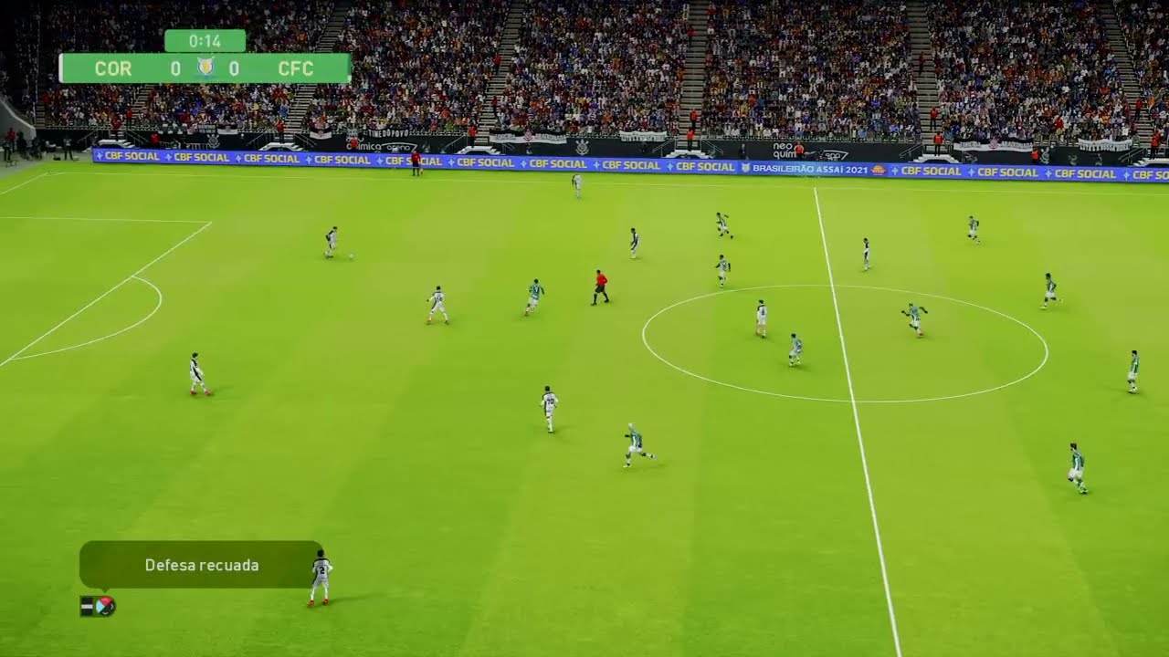CORINTHIANS X CORITIBA| AO VIVO COM IMAGENS | JOGO DE HOJE | PES 21 gameplay ps4