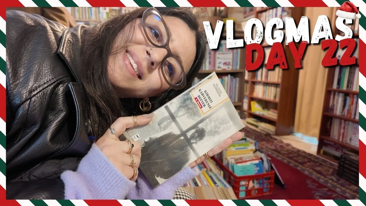 buluşmalar, sahaf gezdim, sonunda duvarı çiviledim😂 l vlogmas22