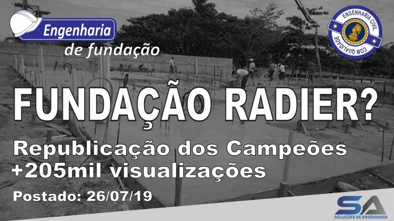 Fundação radier?