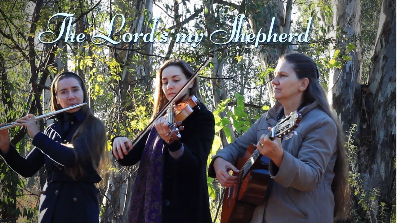 Psalm 23 three versions medley ~ The Lord's my Shepherd Christian Family music video