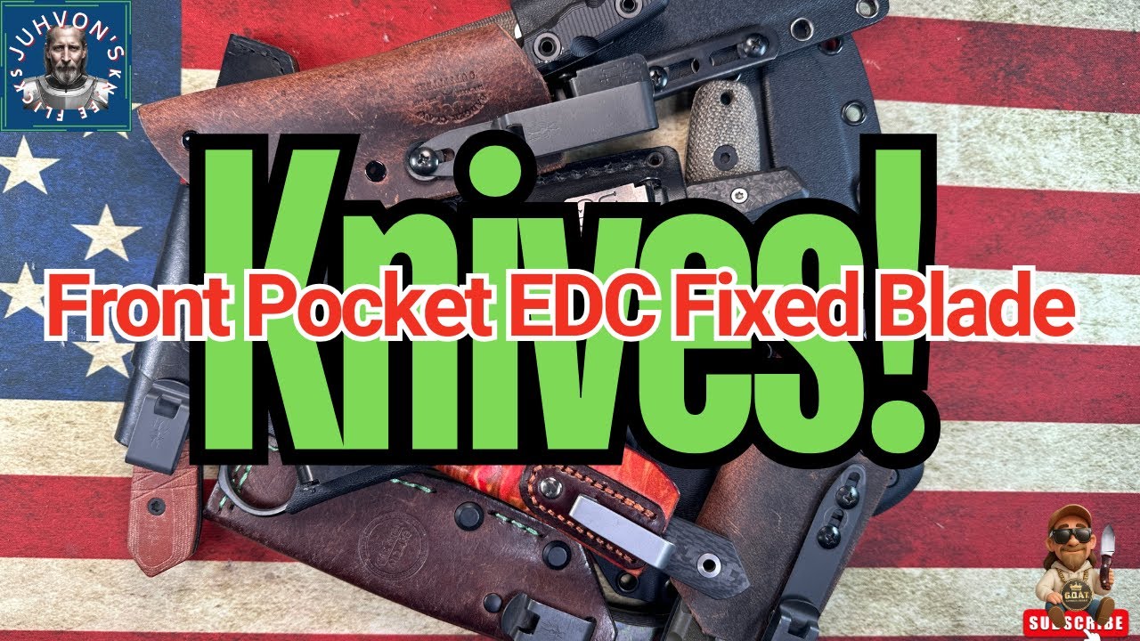 Top 10 Fixed Blades I Actually Pocket Carry &ndash; These Replace My Folders!