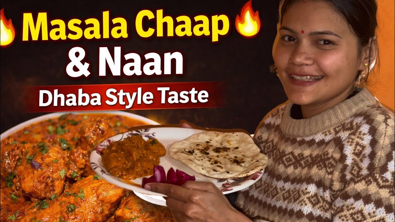 Priya Ne Banayi Tasty Masala Chaap & Soft Naan 😍 | Priya’s Kitchen Vlog