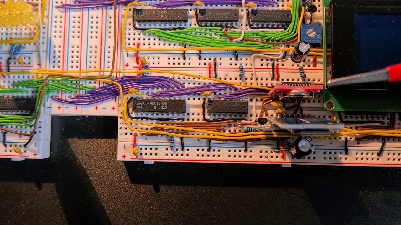 8-Bit Breadboard CPU (SPI, SD Card, Real Time Clock)