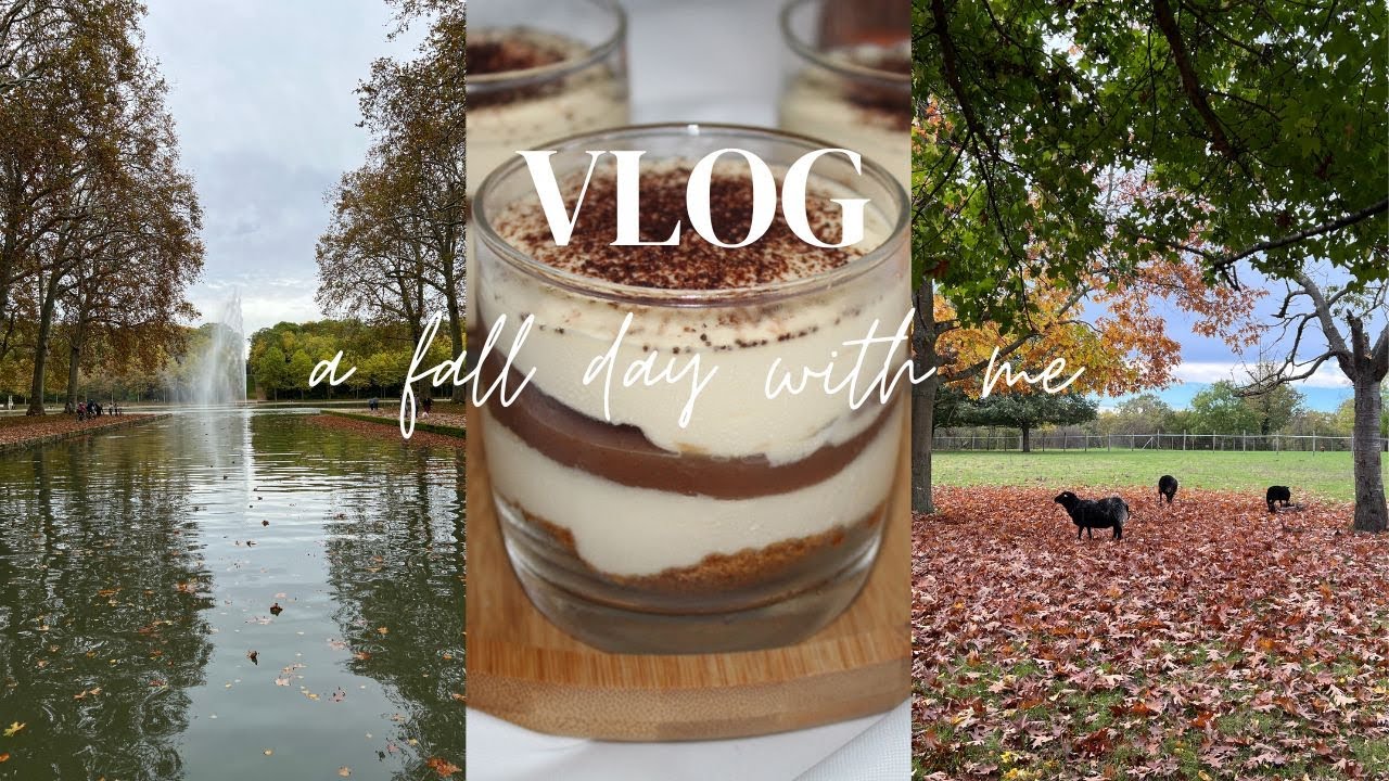 VLOG | Journée d'Automne 🍁 : balade & recette (Tiramisu à la crème de marrons)