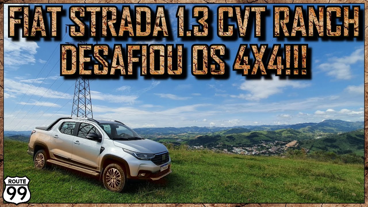 FIAT STRADA COM TC+ FAZ O MESMO QUE UM 4X4??? VAMOS BOTAR A PROVA A PICAPE!!! | CANAL ROUTE 99