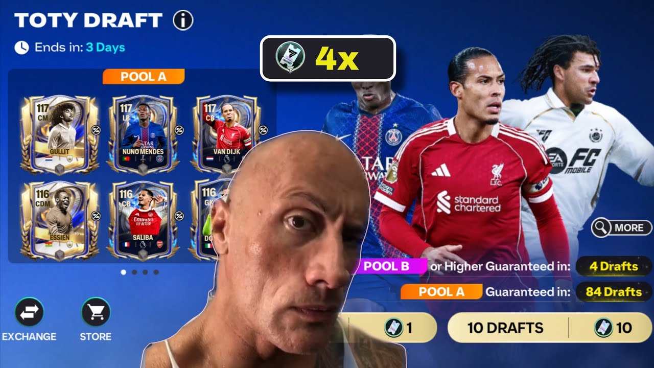 I Didn’t Expect THIS From a TOTY Draft (Gullit Hunt) 😭| FC Mobile